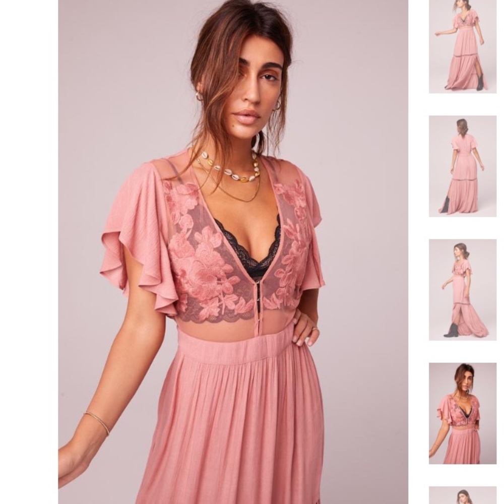 Band of Gypsies ALL YOU NEED IS LOVE DRESS Sz Med